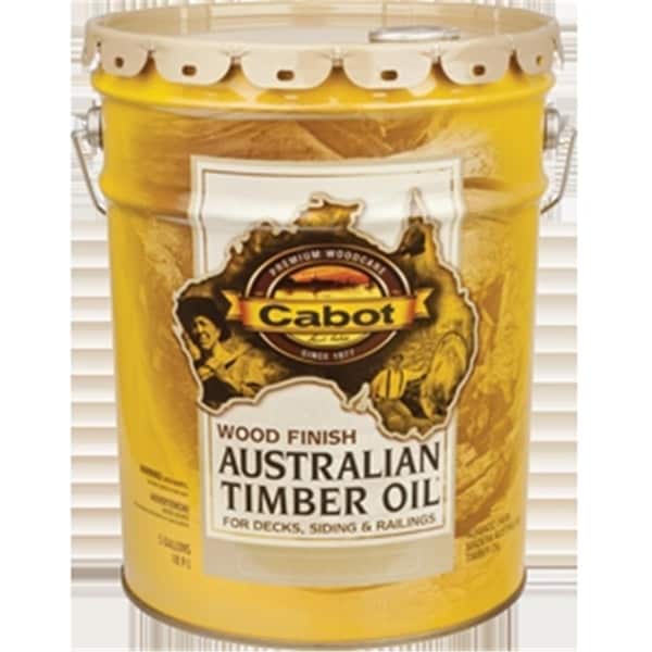 Cabot 19400 5 Gallon, Natural Australian Timber Oil Wood Finish, Water Reduced CA327473 - main